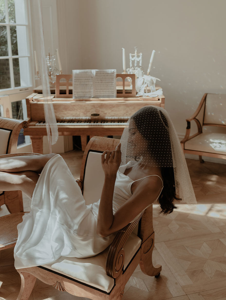 Mini Polka Dot Veil