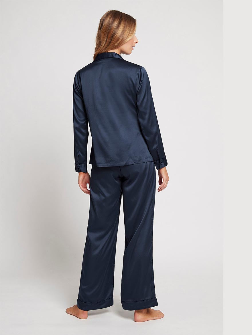 Sample Sale Navy TONI LONG SLEEVE & LONG PJ SET
