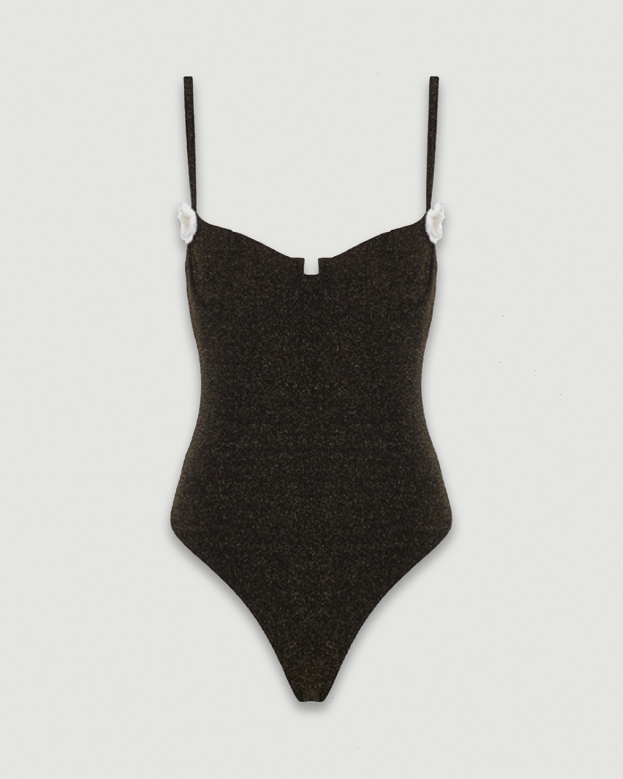 Orchid Swimsuit in Black