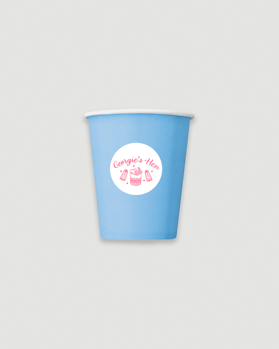 Personalised Paper Cups