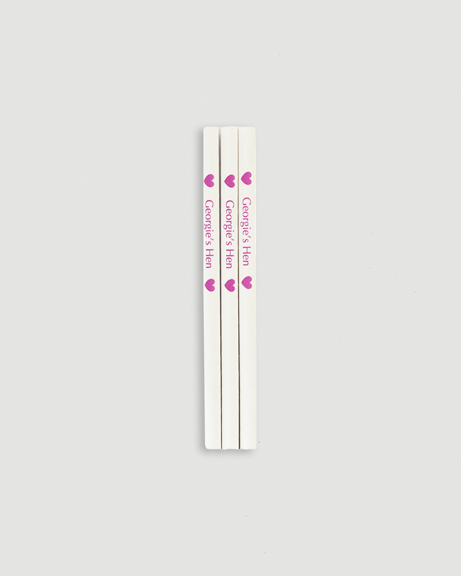 Personalised Paper Straws