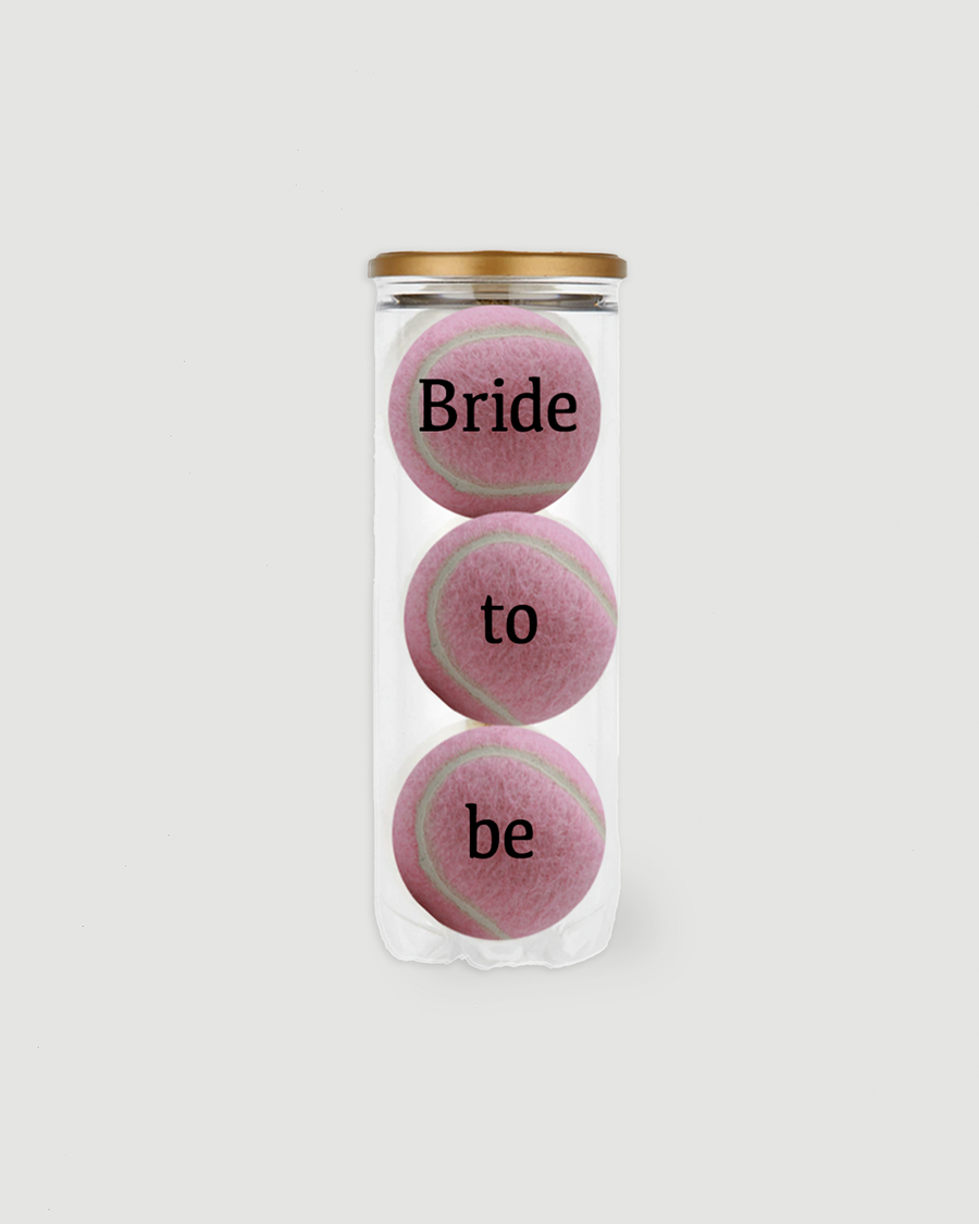 Bride to be Tennis Balls