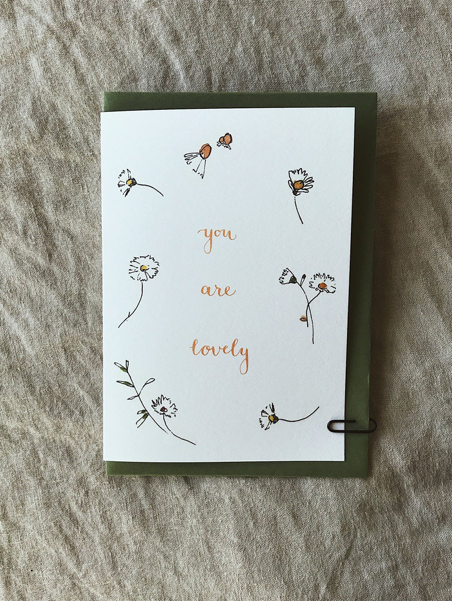 You Are Lovely Card