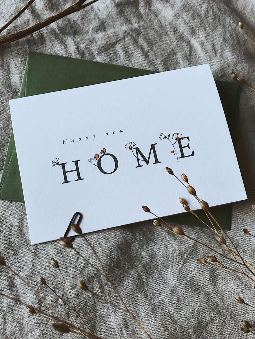 Happy New Home Card